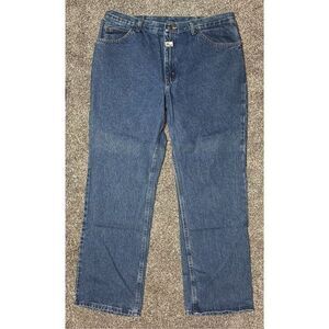 Riders by Lee Mens 38x32 Denim Jeans Boot Cut Heavy Duty Denim New With Tags